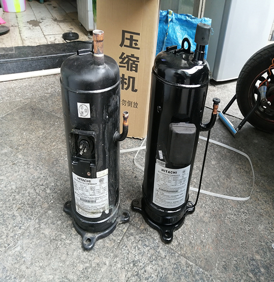 新建中央空调压缩机的更换维修